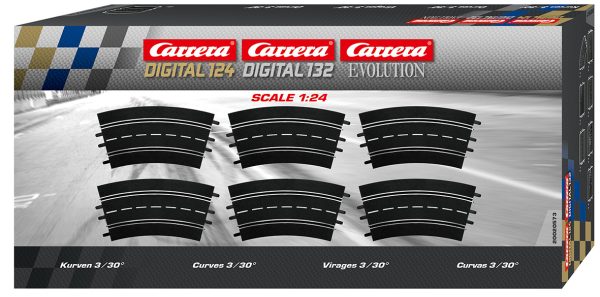 20573 Kurve 3/30 Grad - 1 Pkg.-carrera-slotcar-rennbahn.at