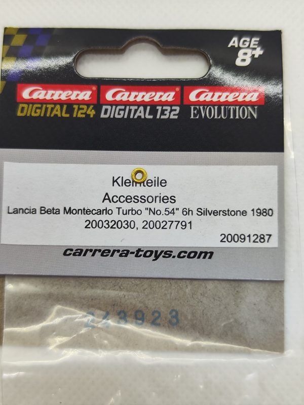 91287 (035) Kleinteile für Carrera Digital 132 - Lancia Beta Montecarlo Turbo "No.54" 6h Silverstone 1980 32030, 27791