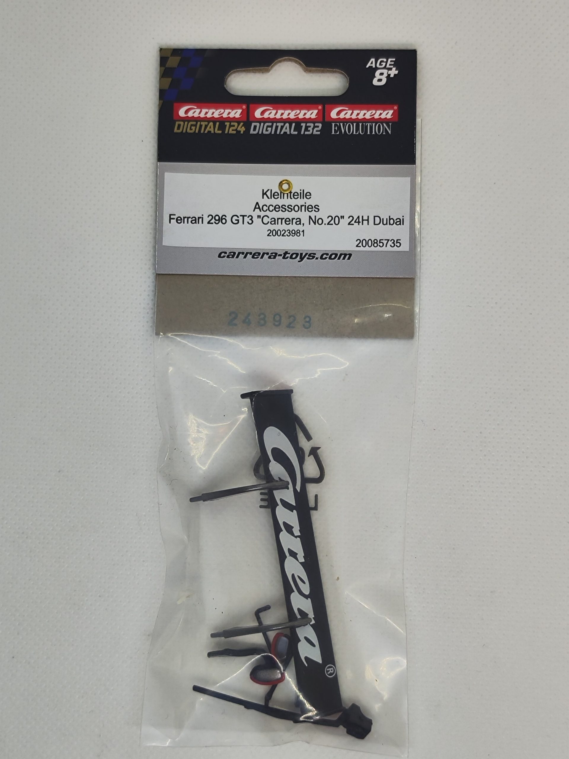 85735 (051) Kleinteile Carrera Digital 124 - Ferrari 296 GT3 "Carrera, No.6" 24H Dubai - 23981