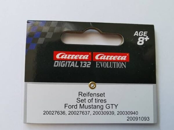 91093 Carrera Digital 132 Reifen für 27636, 27637, 30939, 30940