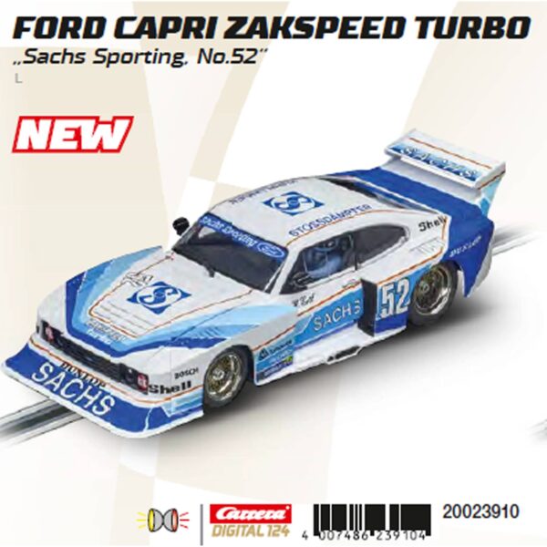 23910 Ford Capri Zakspeed Turbo "Sachs Sporting, No.52"