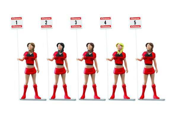 21123 Carrera Gebäude & Figuren Grid Ladies