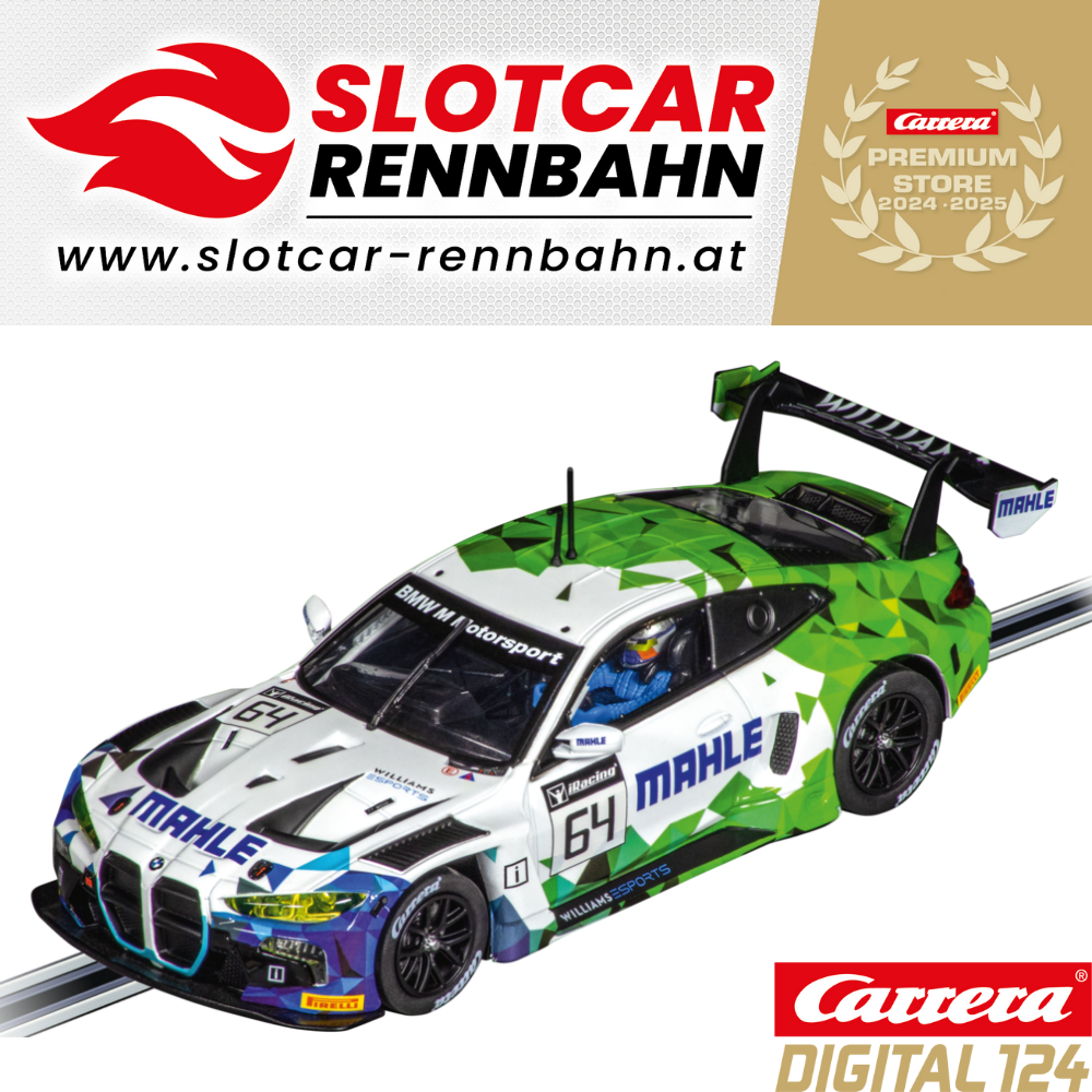 23927 Carrera Digital 124 - BMW M4 GT3 "Mahle Racing Team", Digitale Nürburgring Langstrecken-Serie, 2021