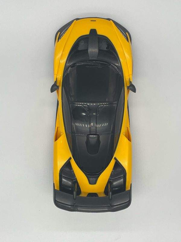 Unikat Carrera D124 McLaren Senna gelb. RC Umbau9 scaled und mehr Carrera Bahn und Carrera Digital 132 / D124 Autos und Teile.