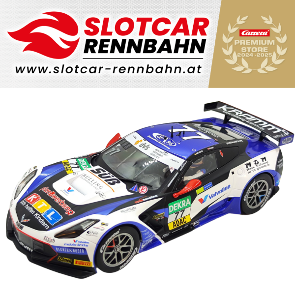 23947 Carrera Digital 124 - Chevrolet Corvette C7 GT3-R "Callaway Competition, No.77"