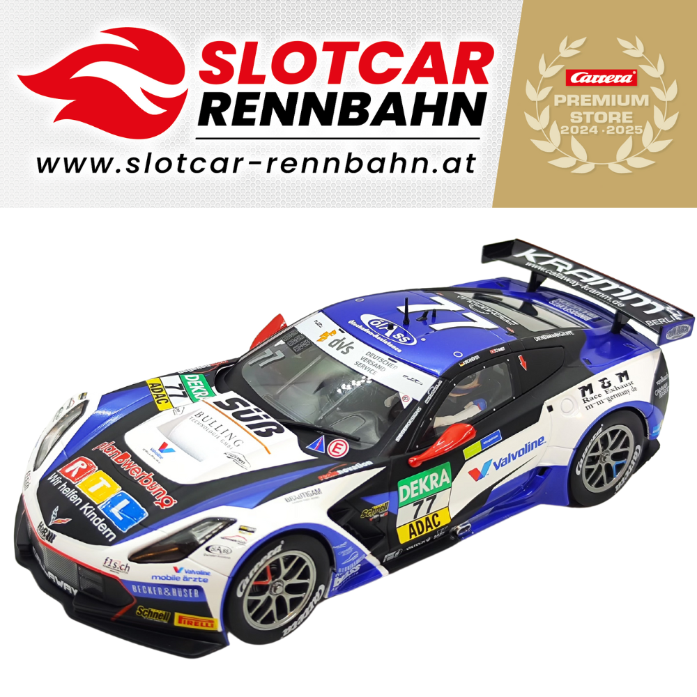 23947 Carrera Digital 124 - Chevrolet Corvette C7 GT3-R "Callaway Competition, No.77"