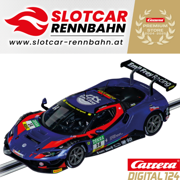 23964 Carrera Digital 124 - Ferrari 296 GT3 "Emil Frey Racing, No.14" DTM 2023