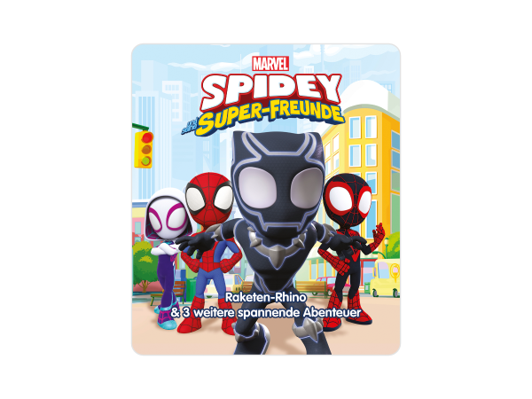 Tonies -287- Spidey und seine Super-Freunde - Raketen-Rhino & 3 weitere spannende Abenteuer - 11001543 – Bild 3