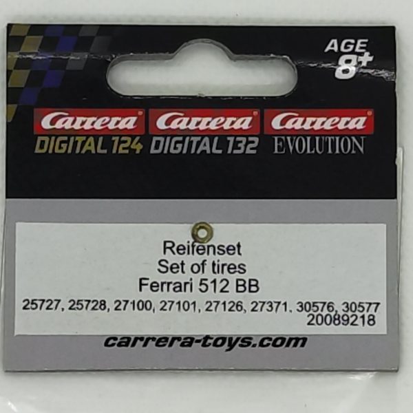 89218 Reifenset Carrera für vorne und hinten 1:32 – Bild 2