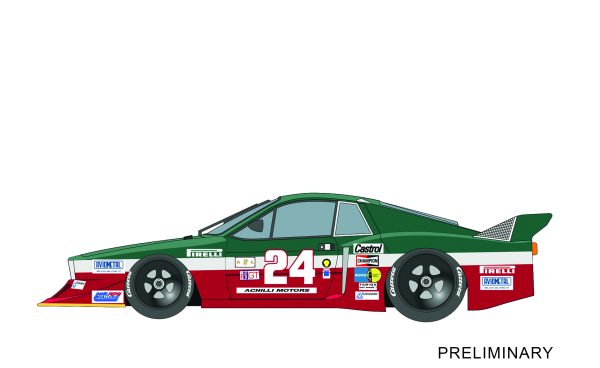 32082 Carrera Digital 132 Lancia Beta Montecarlo Turbo 'No.24', 24h Daytona 1981-slotcar-rennbahn.at