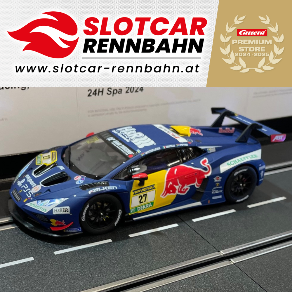 23985 Carrera Digital 124 Lamborghini Huracán GT3 Evo2 'Abt-Sportsline, No.27