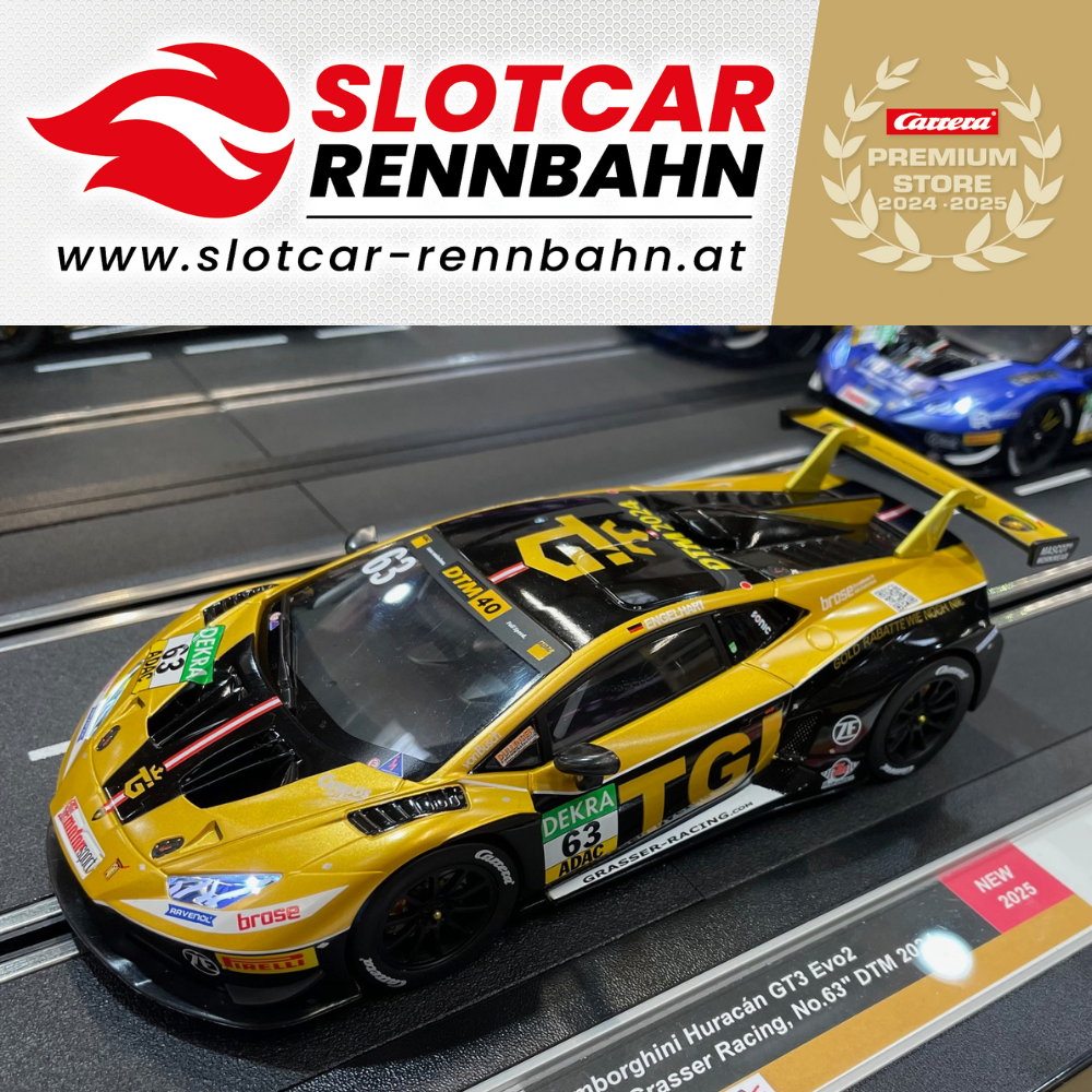23986 Carrera Digital 124 Lamborghini Huracán GT3 Evo2 GRT Grasser Racing Nr.63 DTM 2024