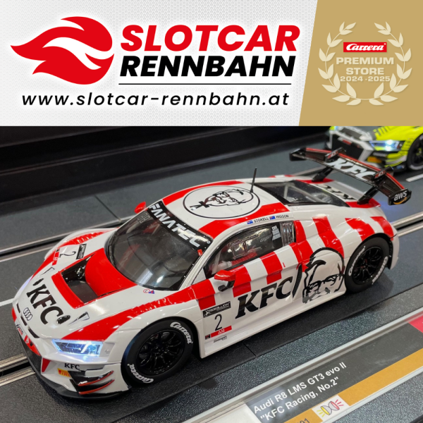 23991 Carrera Digital 124 Audi R8 LMS GT3 evo II 'KFC Racing, No.2'