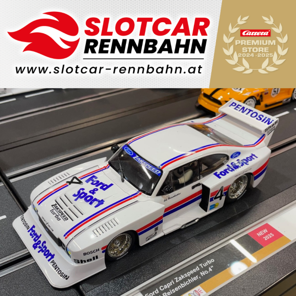 23996 Carrera Digital 124 Ford Capri Zakspeed Turbo 'Lili Reisenbichler, No.