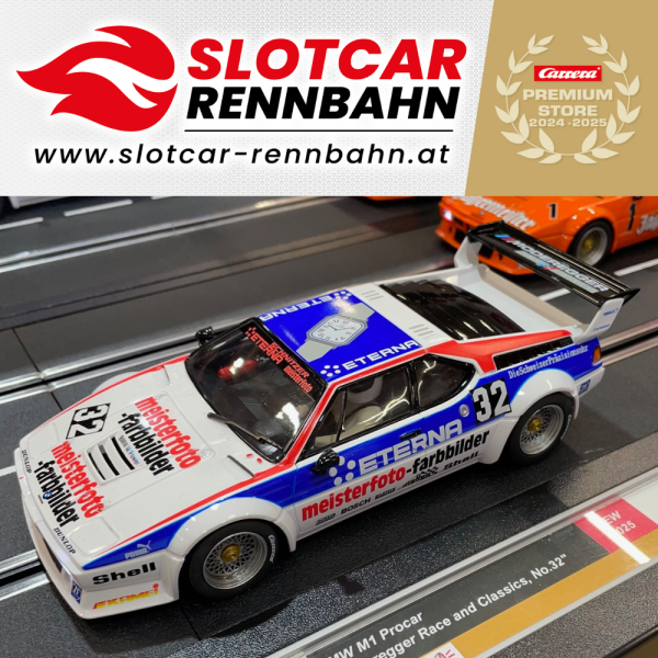 23997 Carrera Digital 124 BMW M1 Procar 'Moderegger Race and Classics, No.32