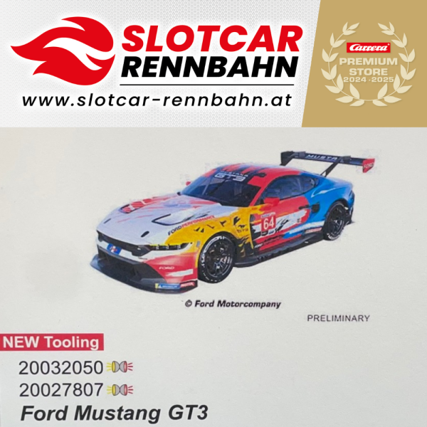 32050 Carrera Digital 132 Ford Mustang GT3 'Champion Spirit, No.64'