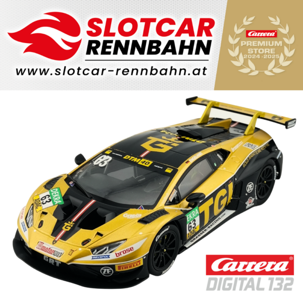 32058 Carrera Digital 132 - Lamborghini Huracán GT3 Evo2 'GRT Grasser Racing Nr.63 DTM 2024