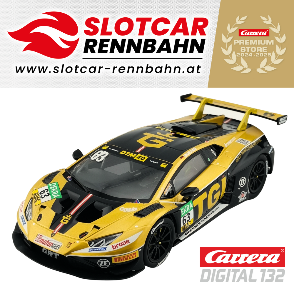 32058 Carrera Digital 132 - Lamborghini Huracán GT3 Evo2 'GRT Grasser Racing Nr.63 DTM 2024