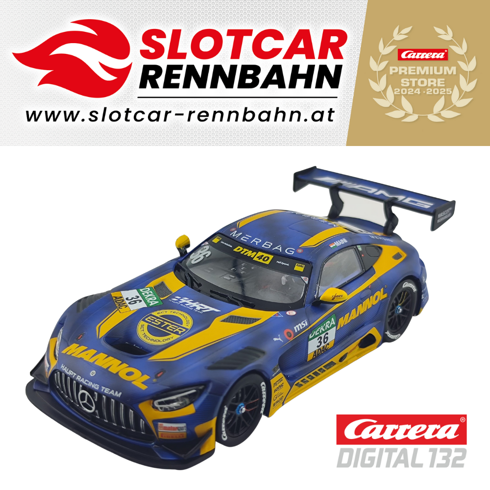 32060 Carrera Digital 132 - Mercedes-AMG GT3 Evo 'Mercedes-AMG Team HRT, No.36 DTM 2024