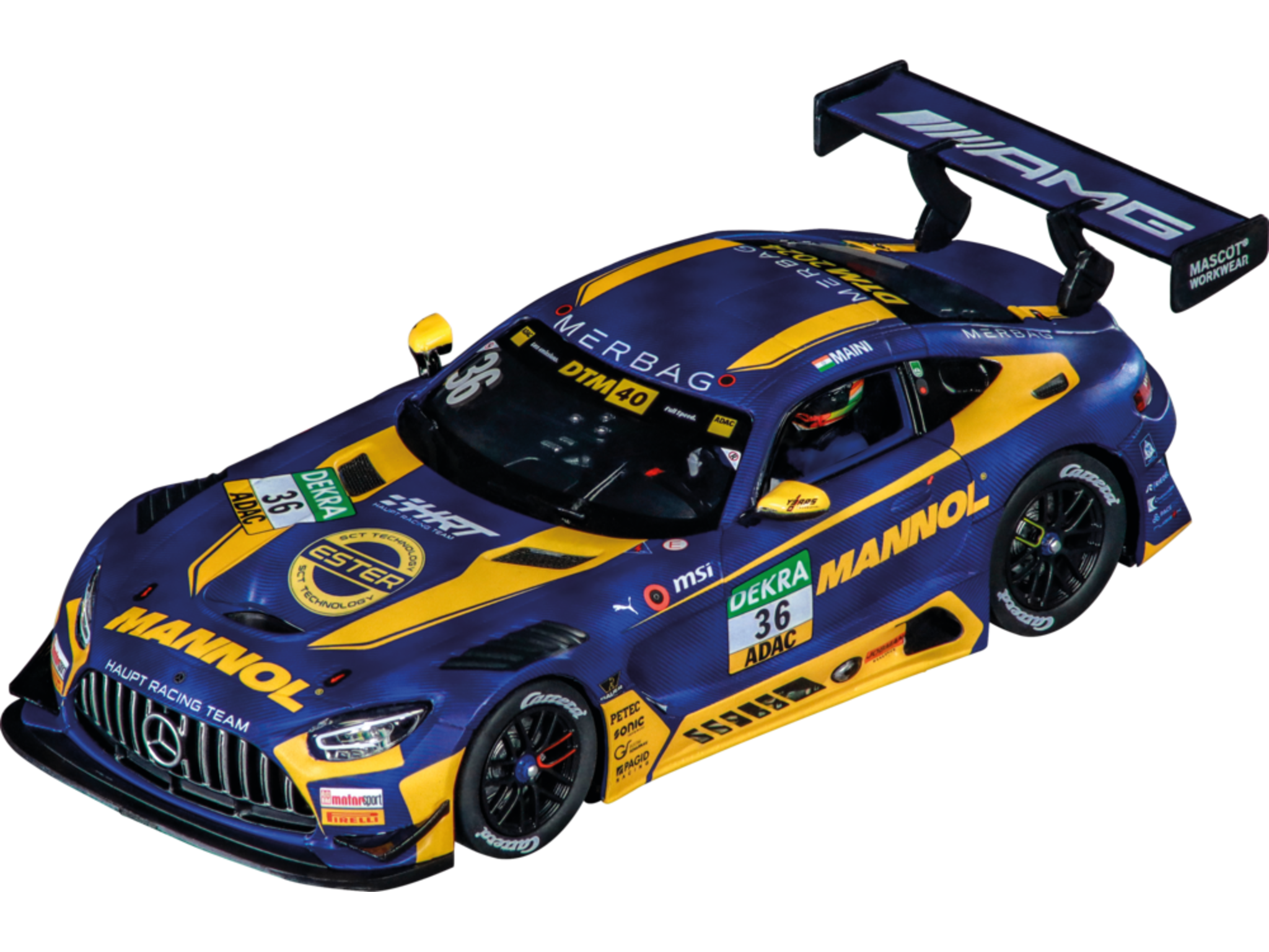 32060 Carrera Digital 132 - Mercedes-AMG GT3 Evo 'Mercedes-AMG Team HRT, No.36 DTM 2024