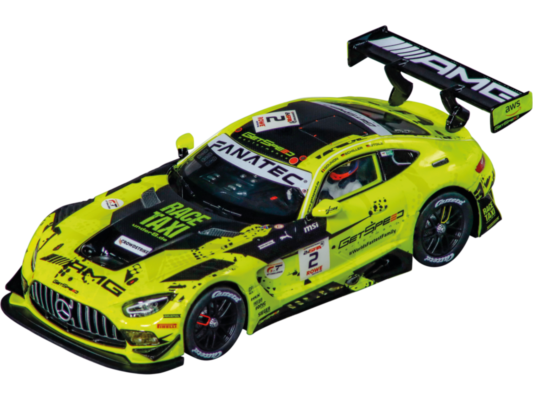 32063 Carrera Digital 132 - Mercedes-AMG GT3 Evo 'Getspeed, No.2' 24H Spa 2024
