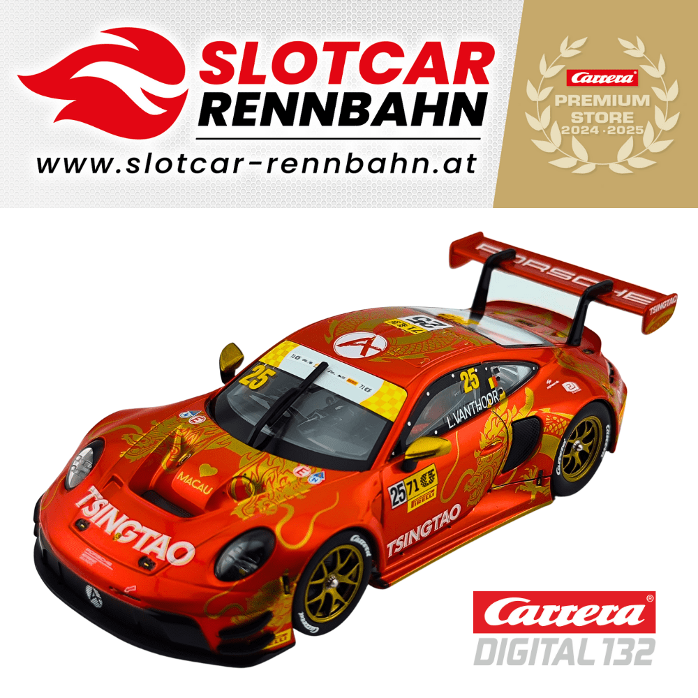 32065 Carrera Digital 132 - Porsche 911 GT3 R Absolute Racing Nr.25 Macao GP 2024