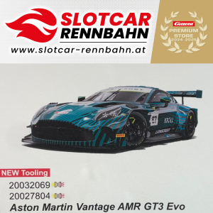 32069 Carrera Digital 132 Aston Martin Vantage AMR GT3 Evo 'Blackthorn AMR, Nr.87 British GT 2024