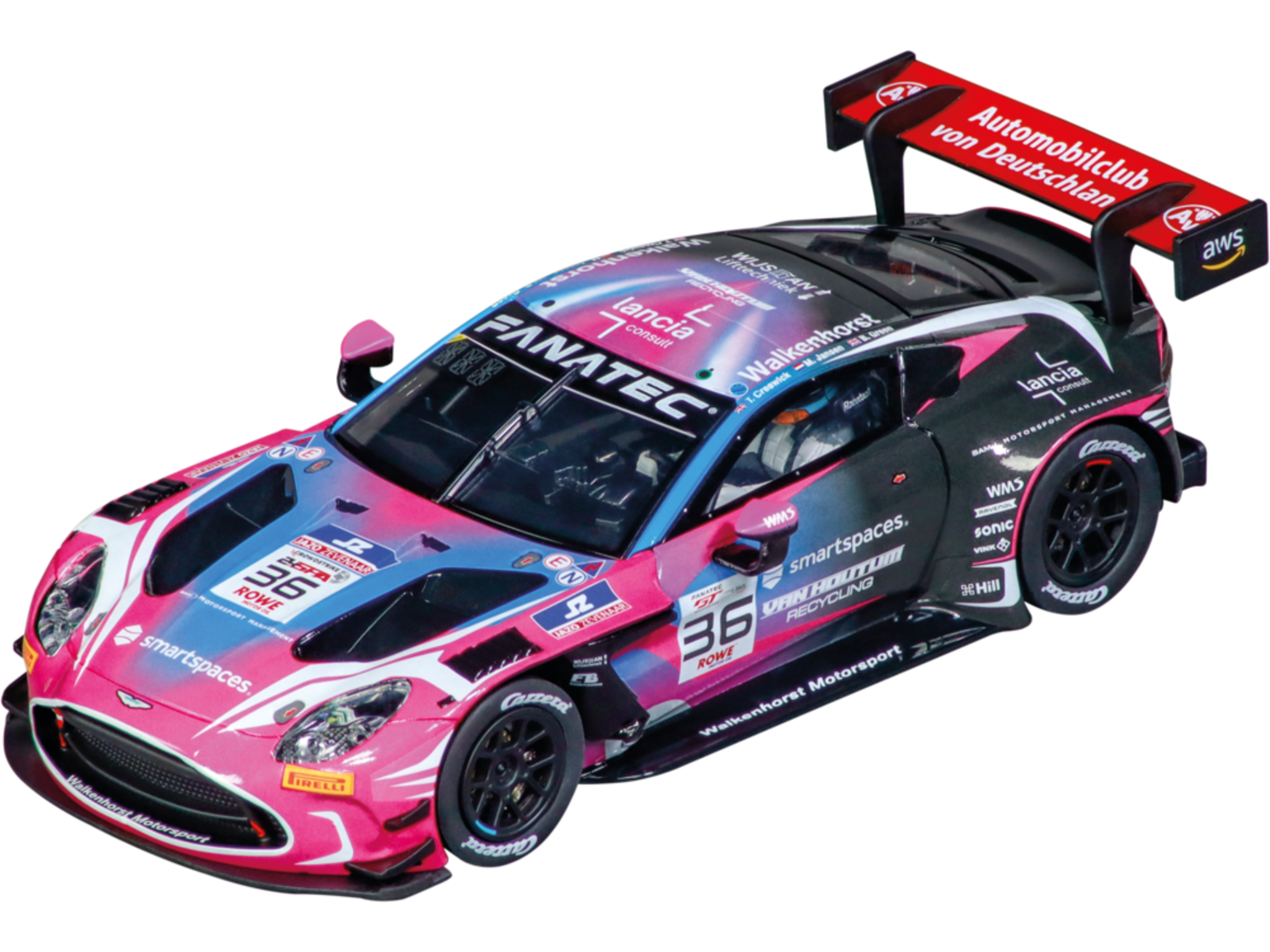 32071 Carrera Digital 132 Aston Martin Vantage AMR GT3 Evo Walkenhorst Motorsport Nr.36