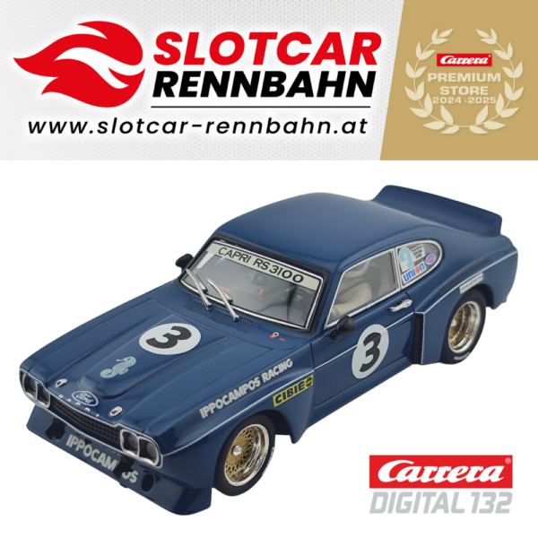 32080 Carrera Digital 132 - Ford Capri RS 3100 'Ippocampos Racing, No.3'
