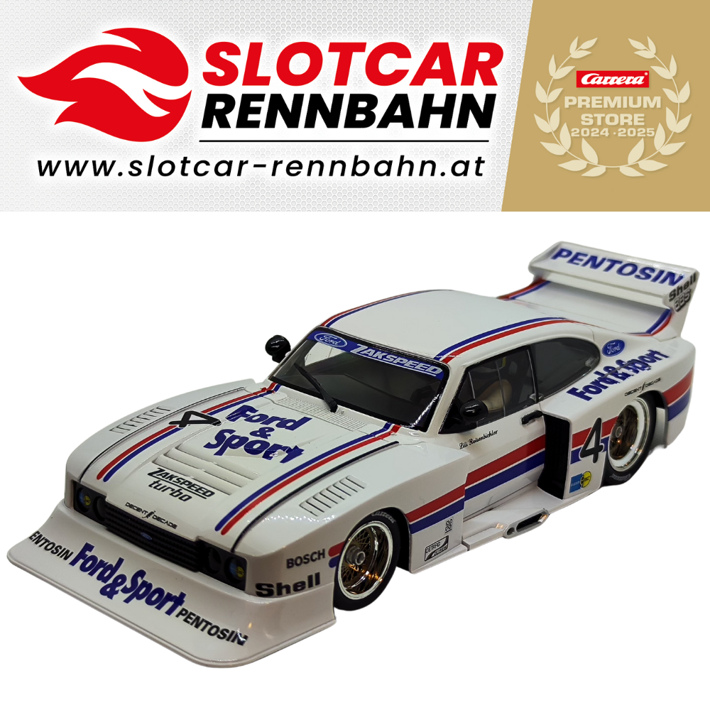 23996 Carrera Digital 124 Ford Capri Zakspeed Turbo 'Lili Reisenbichler, No.