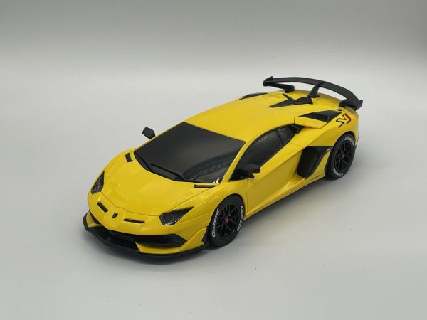 Special Car D124 Lamborghini Aventador Coupe gelb-slotcar-rennbahn.at