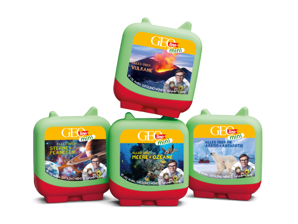 Tonies -454- Clever Tonies SET - Geolino Mini - Set - 11000796