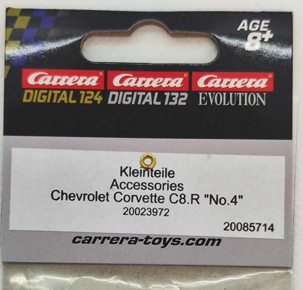 85714 (050) Kleinteile für Chevrolet Corvette C8.R "No.4" - 23972