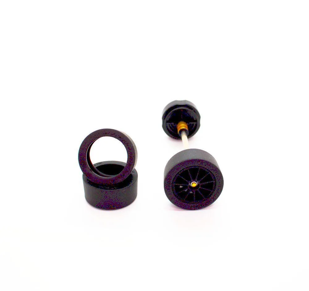 FKS052 88708 STD Frankenslot Vorderreifen Gummi Standard - Audi R8 GT3 evo II /RS 5/BMW M4 GT3/AMG C63/P991/GT Race/Corv. C7R/C8R