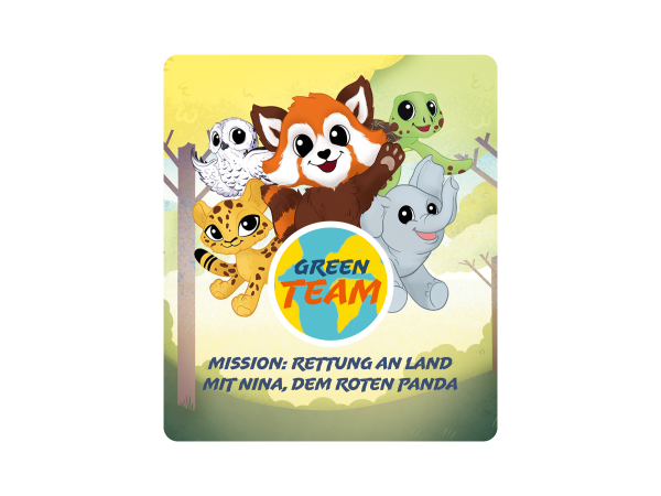 Tonies -001- Green Team - Mission - Rettung an Land mit Nina dem roten Panda - 11000976
