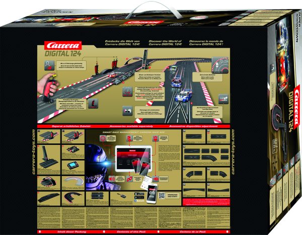 23639 Carrera Digital 124 - Super Showdown - Rennbahn Starterset