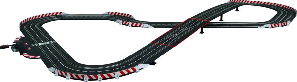 30045 Carrera Digital 132 - Full Throttle - WIRELESS Rennbahn Starterset
