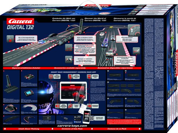 30046 Carrera Digital 132 - Pole Position - WIRELESS Rennbahn Starterset_Strecke_Verpackung