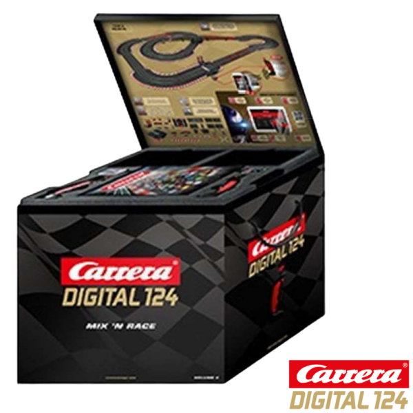 23635 Carrera Digital 124 Rennbahn - Mix´n Race Volume 5 Startetset + 2 Autos deiner Wahl