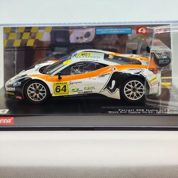23811 Carrera Digital 124 - Ferrari 458 Italia GT3 Black Bull Racing Nr.64 GT Open 2014