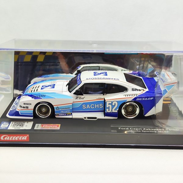 23910 Carrera Digital 124 - Ford Capri Zakspeed Turbo “Sachs Sporting, No.52”