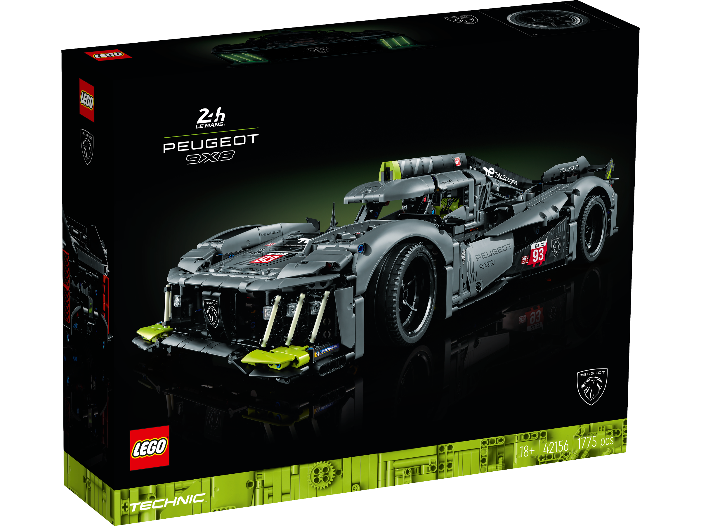 LEGO® Technic - 42156 PEUGEOT 9X8 24H Le Mans Hybrid Hypercar