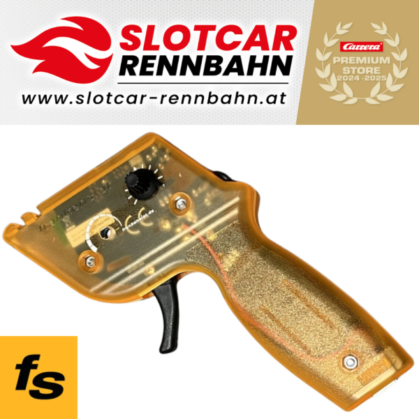 FKS003 88404 Frankenslot Speedflow Triple V3.18 ORANGE mit neuem Gehäuse - made by „Frankenslot“