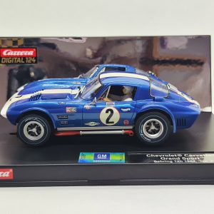 23748 Carrera Digital 124 - Chevrolet Corvette Grand Sport Mecom Racing Team, Sebring 12H 1964 Nr.2