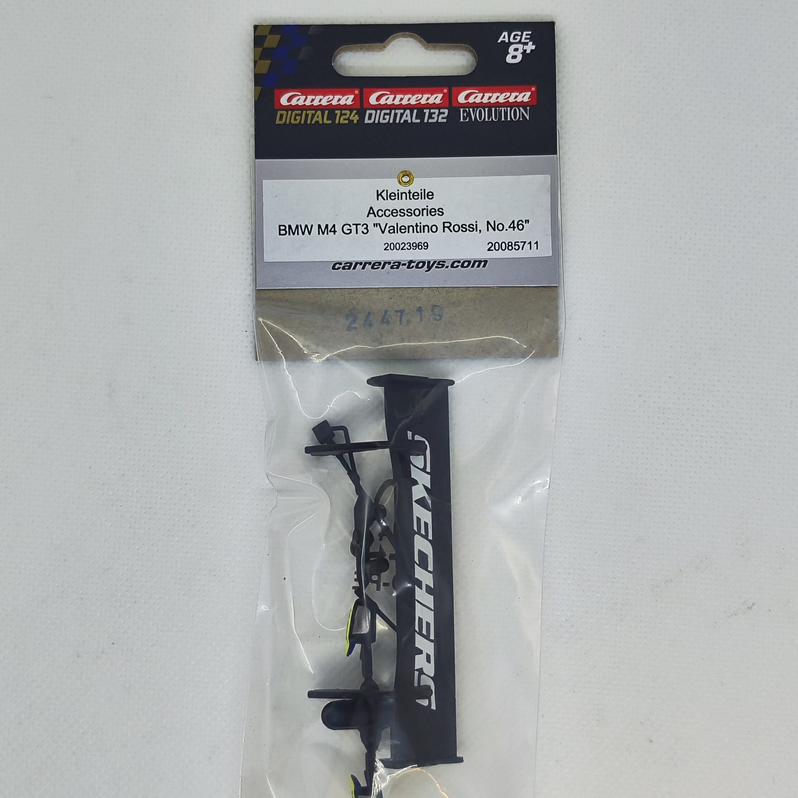 85711 Carrera Digital 124 – Kleinteile für BMW M4 GT3 “Valentino Rossi, No.46” – 23969