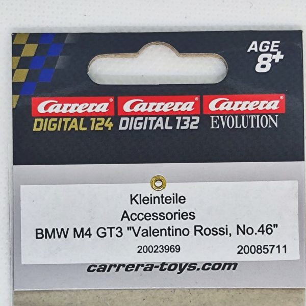 85711 Carrera Digital 124 - Kleinteile für BMW M4 GT3 "Valentino Rossi, No.46" - 23969-Beschreibung