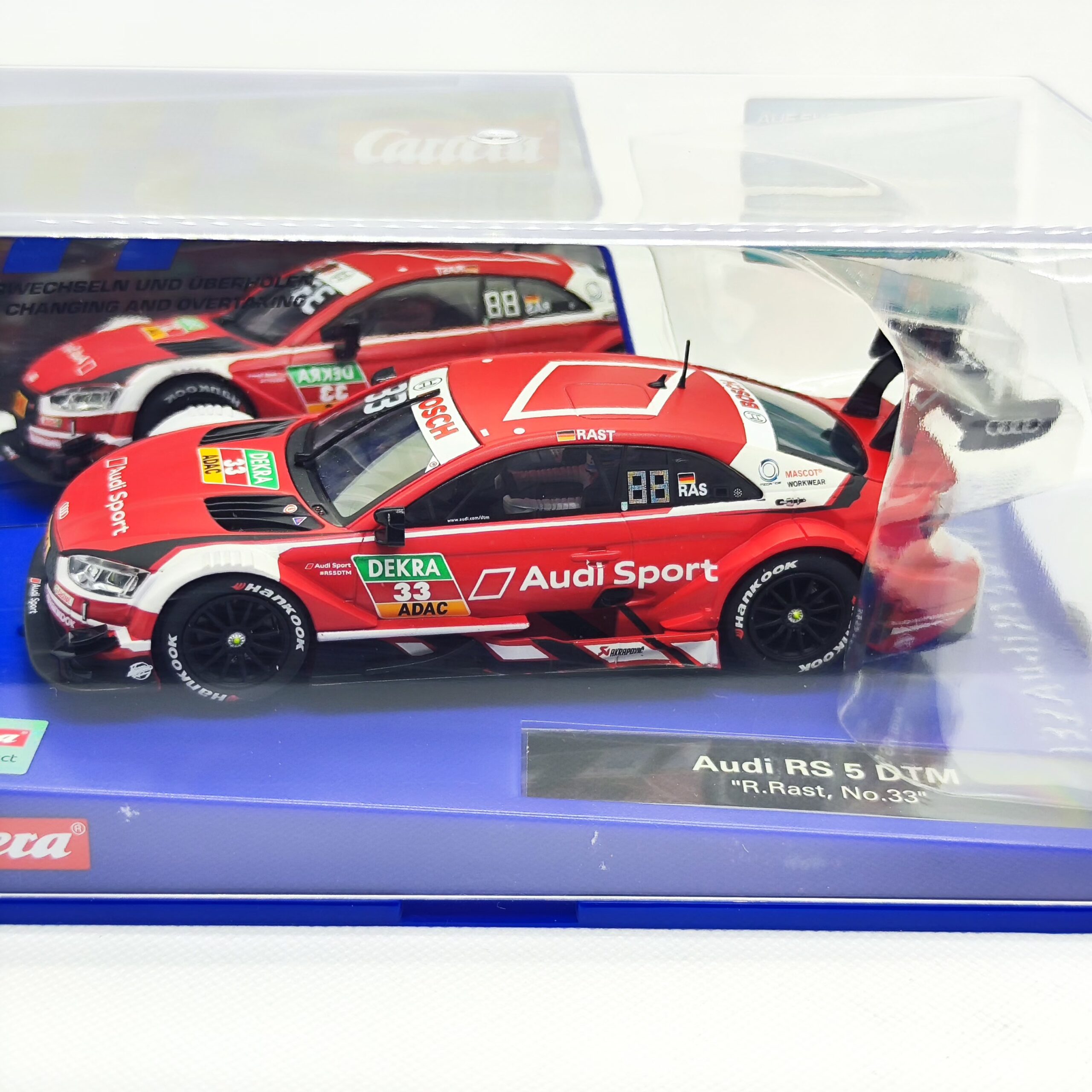 30879 Carrera Digital 132 - Audi RS 5 DTM Team Rosberg GmbH R.Rast Nr.33