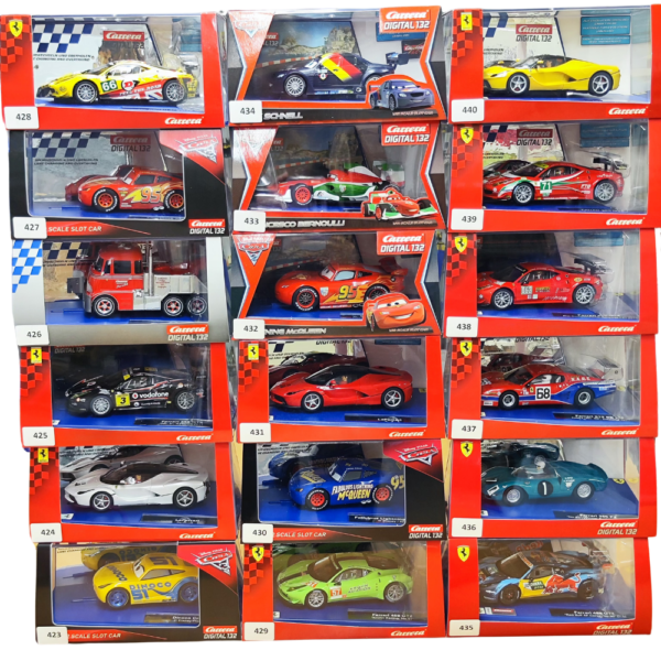 30556 Carrera Digital 132 Disney/Pixar Cars 2 Francesco Bernoulli