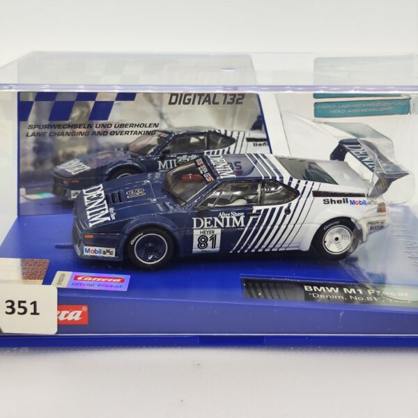 30925 Carrera Digital 132 - BMW M1 Procar Denim Nr. 81 1980