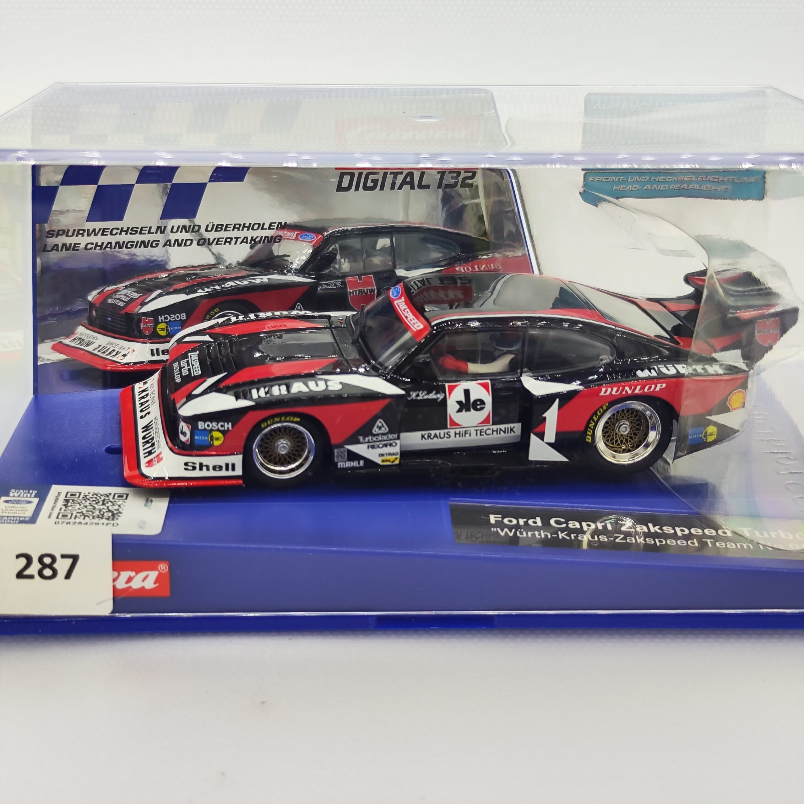 30816 Carrera Digital 132 - Ford Capri Turbo Team Würth Kraus Zakspeed Nr.1